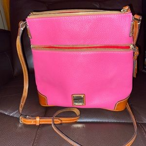 Dooney and Burke pebble leather crossbody